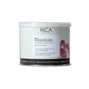 RICA CERA LIPO TITANIO ROSA 400 ML.