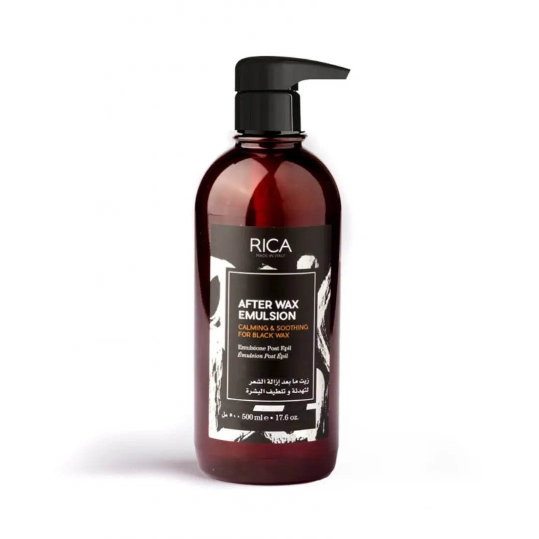 RICA EMULSIONE POST.EPIL BLACK WAX 500ML.