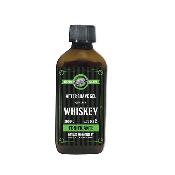 WHISKEY HAPPY HOUR AFTER SHAVE GEL TONIFICANTE 200ML 0275.