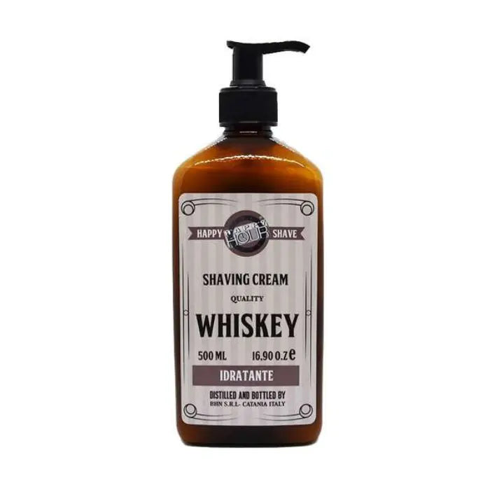 WHISKEY HAPPY HOUR SHAVING CREAM IDRATANTE 500ML.