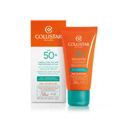 COLLISTAR CREMA VISO SOLARE SPF50+.