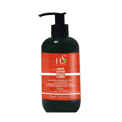 HS MILANO MASCHERA COLORANTE PER CAPELLI RAME 250ML.