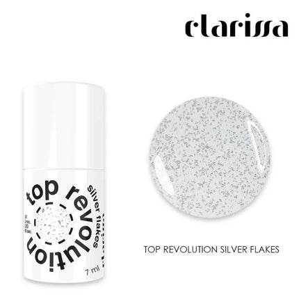 CLARISSA SMALTO SEMIPER. TOP REVOLUTION SILVER FLAKES CL3793.