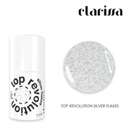 CLARISSA SMALTO SEMIPER. TOP REVOLUTION SILVER FLAKES CL3793.