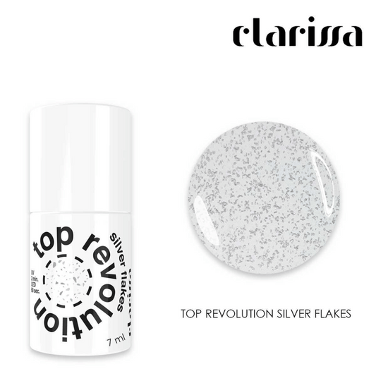 CLARISSA SMALTO SEMIPER. TOP REVOLUTION SILVER FLAKES CL3793