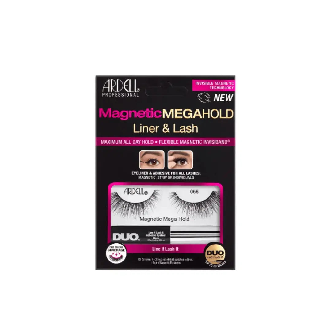 ARDELL MAGNETIC MEGAHOLD LASH & LIQUID LINER 056.