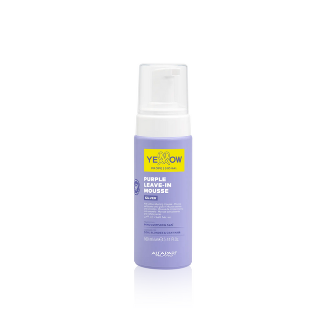 ALFAPARF YELLOW SILVER LEAVE IN MOUSSE 160ML Sicula Cosmetics SRL