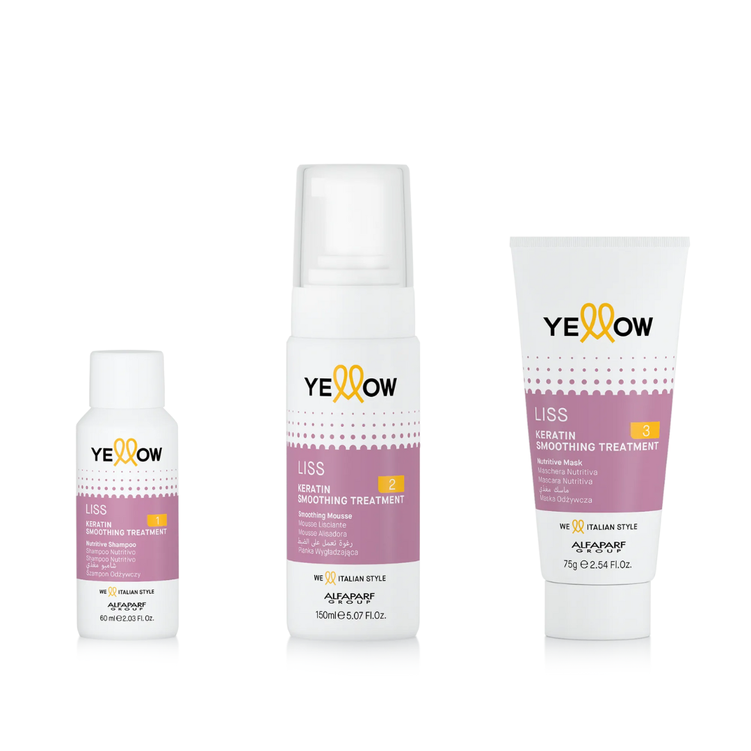 ALFAPARF YELLOW LISS KERATIN SMOOTHIN TREATMENT Sicula Cosmetics SRL