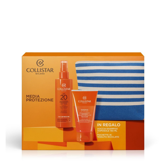 COLLISTAR KIT LATTE SPRAY SPF20 KIT Sicula Cosmetics SRL