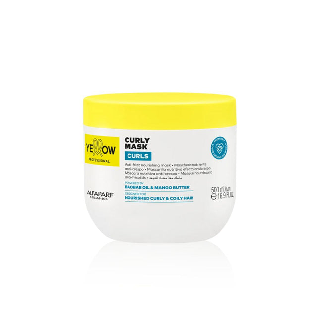 ALFAPARF YELLOW CURLY MASK 300ML Sicula Cosmetics SRL