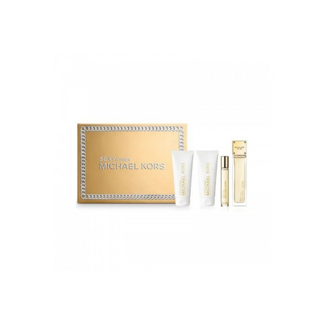 CONF. MICHAEL KORS SEXY AMBER 100 ML + BODY + MK ROUND PURSE Sicula Cosmetics SRL