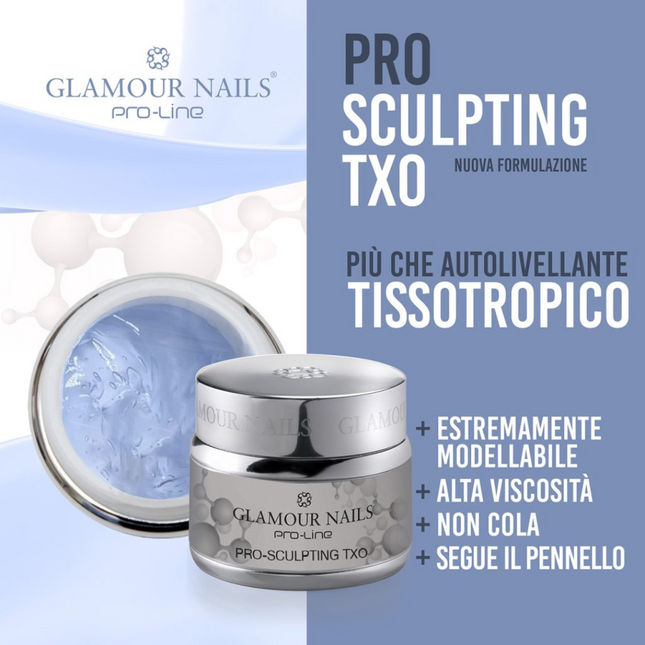 GLAMOUR NAILS PRO SCULPTING TXO 30ML Sicula Cosmetics SRL