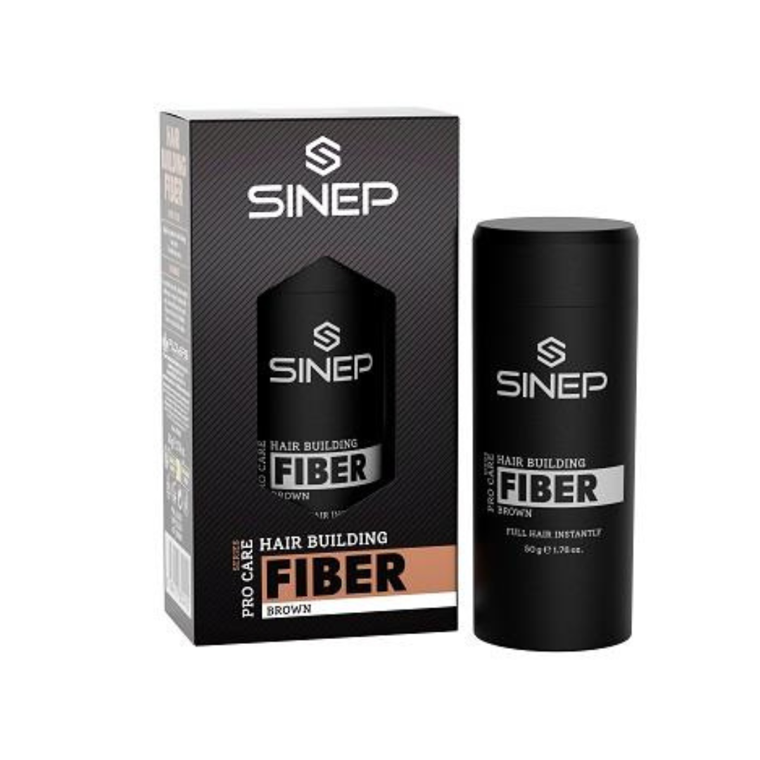 SINEP HAIR BUILDING FIBER MARRONE 50GR Sicula Cosmetics SRL