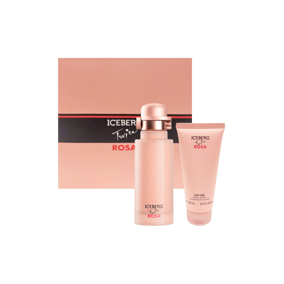 CONF. ICEBERG TWICE ROSA FOR HER EDT 125ML + BL 100ML Sicula Cosmetics SRL