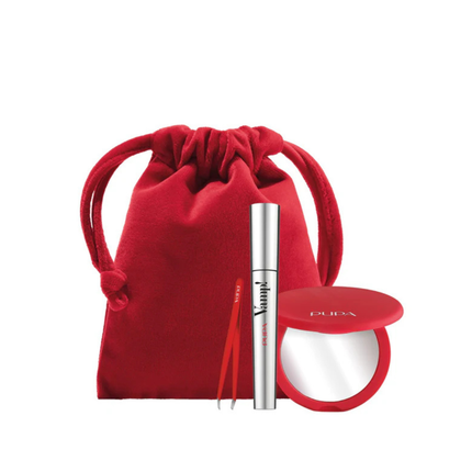 CONF. PUPAMAKE-UP KIT MASCARA + PINZETTA + SPECCHIO + POCHETTE Sicula Cosmetics SRL