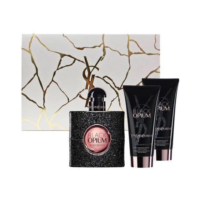 CONF. YSL BLACK OPIUM 50ML EDP + 2 BODY.
