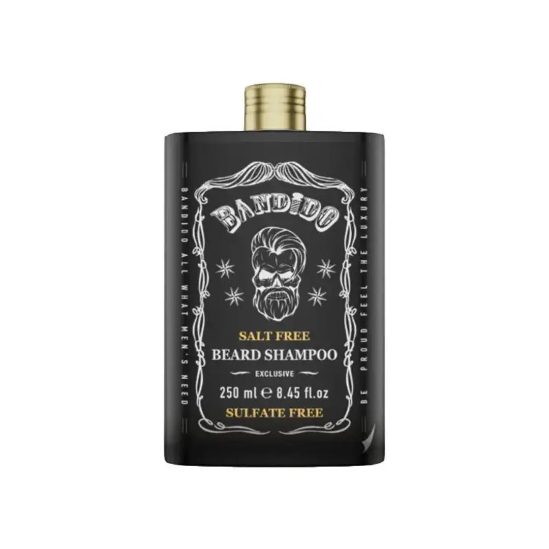 Shampoo per barba BANDIDO, prodotto naturale per la cura e pulizia della barba.
