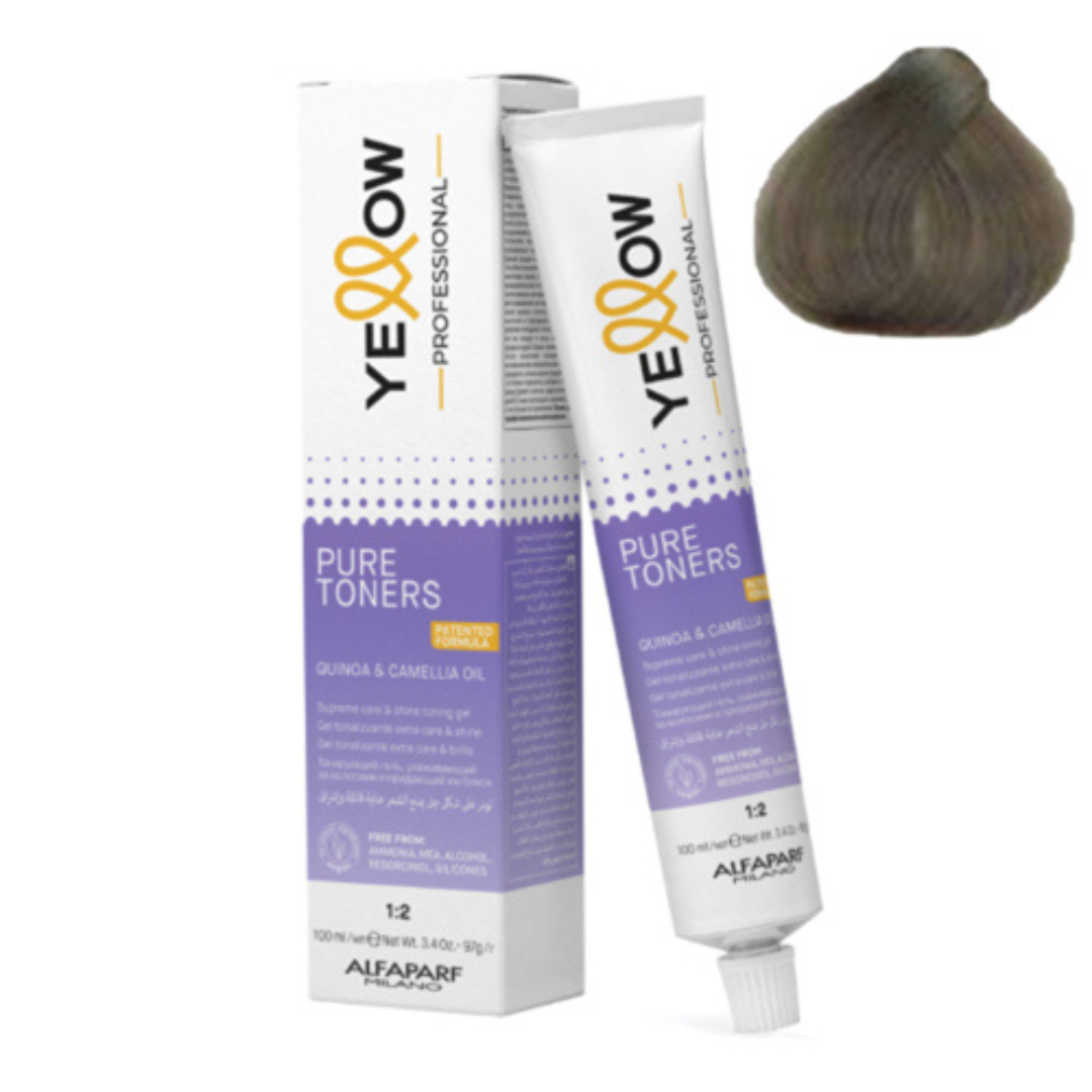 ALFAPARF YELLOW COLOR METALLIC ASH .1 100ML Sicula Cosmetics SRL