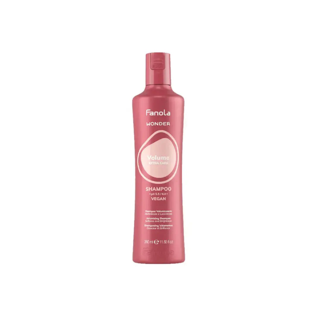 FANOLA SHAMPOO VOLUMIZZANTE MORBIDEZZA E LUCENTEZZA 350ML.