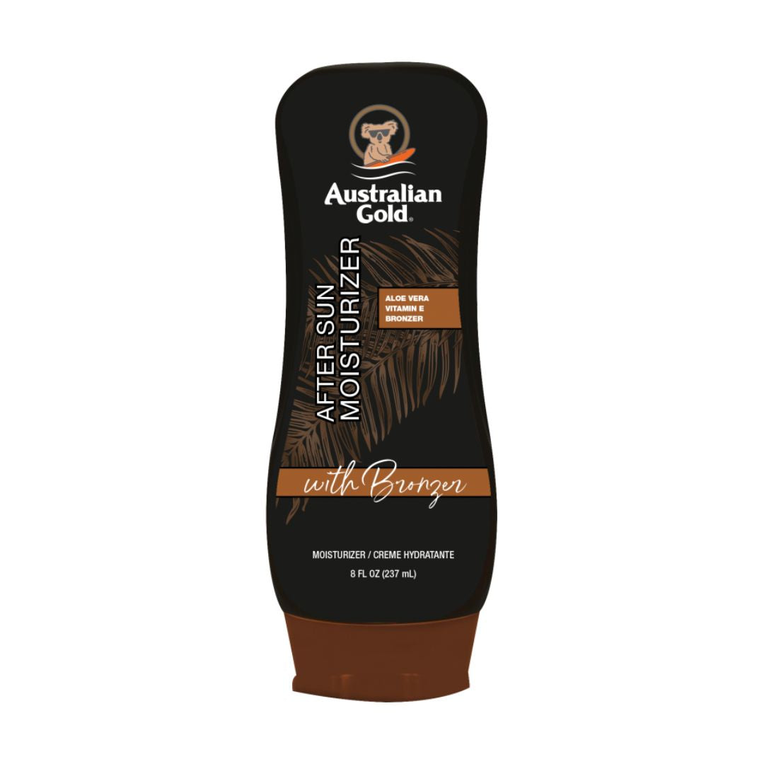 AUSTRALIAN GOLD AFTER SUN MOISTURIZER WITH BRONZER 237ML Sicula Cosmetics SRL