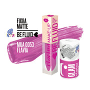 CLARISSA BE FLUID LIPCOLOR FLAVIA FUXIA MATTE 4ML MUA 0053.
