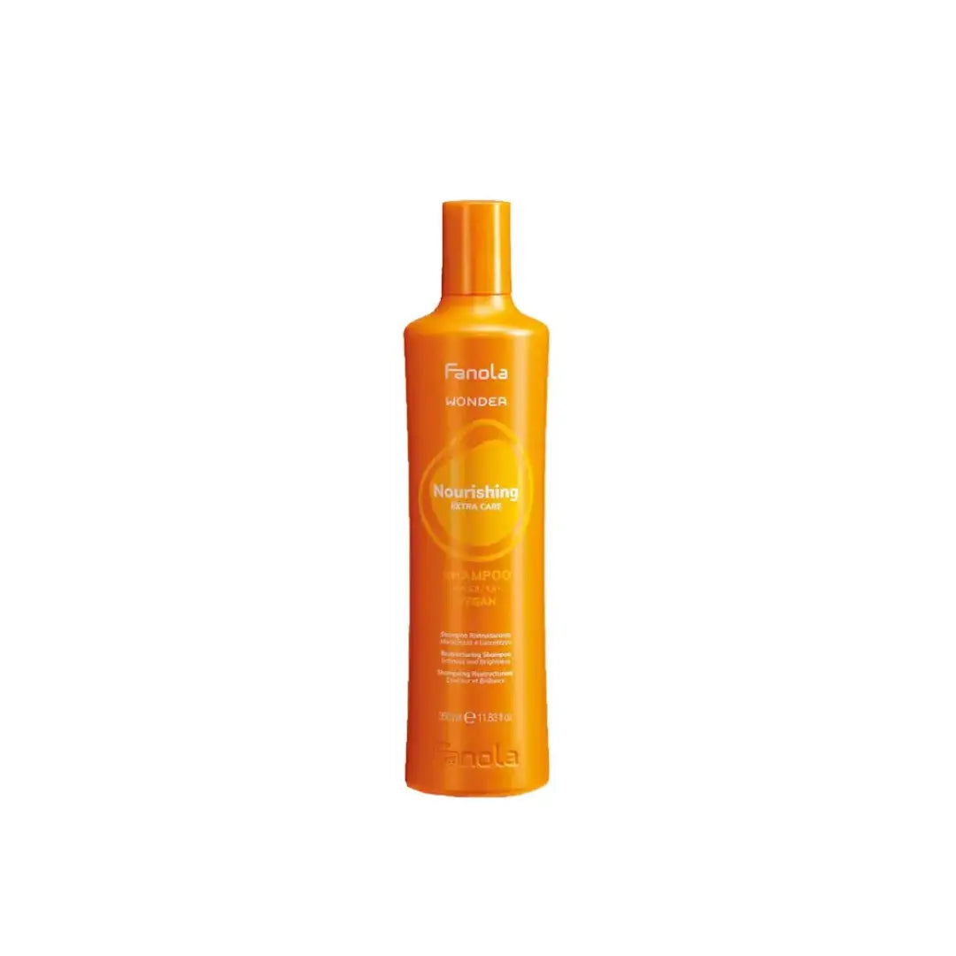 FANOLA SHAMPOO RISTRUTTURANTE MORBIDEZZA E LUCENTEZZA 350ML.