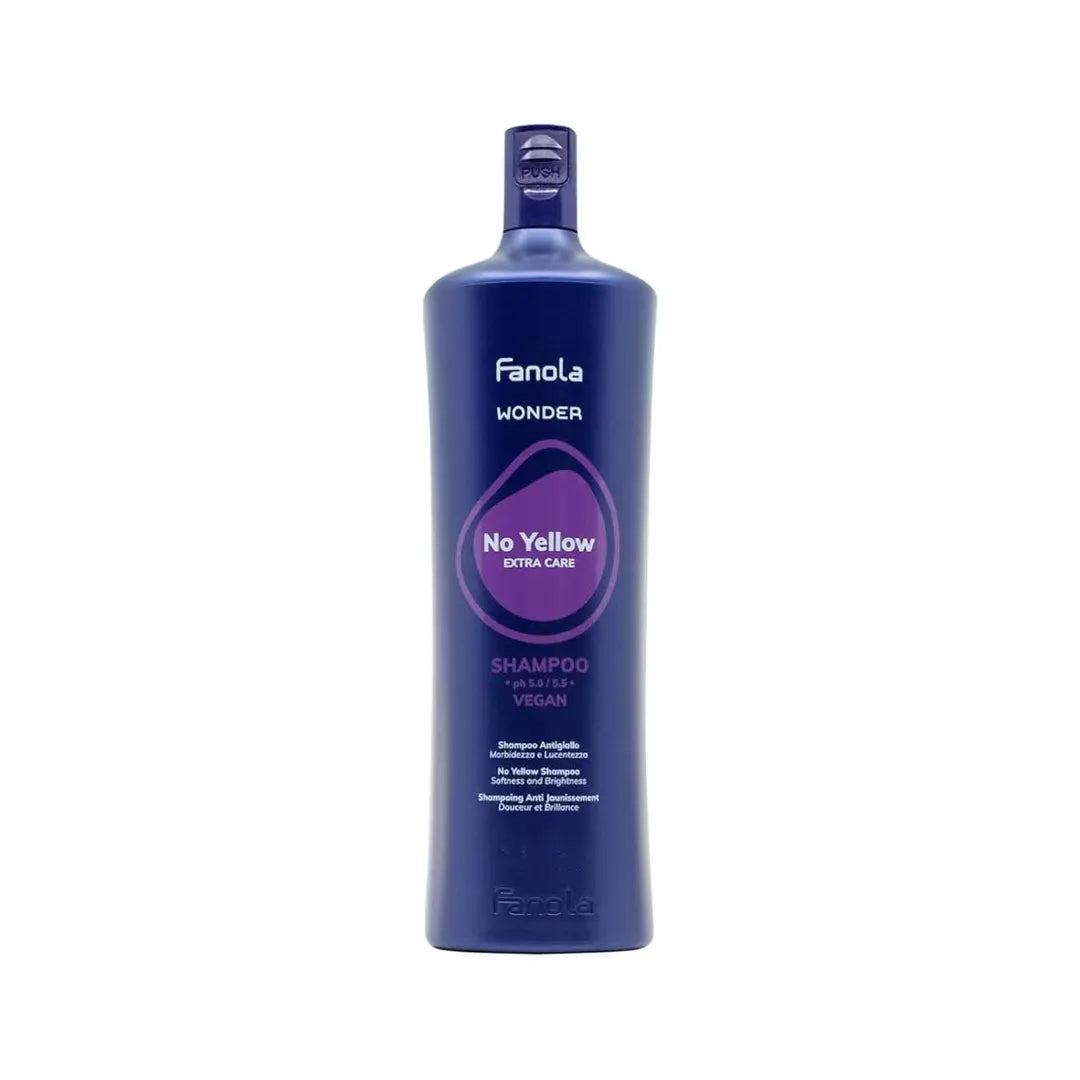 FANOLA SHAMPOO ANTIGIALLO MORBIDEZZA E LUCENTEZZA 1000ML.