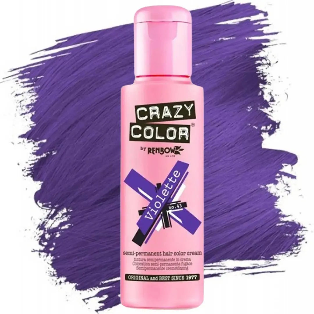 CRAZY COLOR 43 VIOLETTE 100ML.