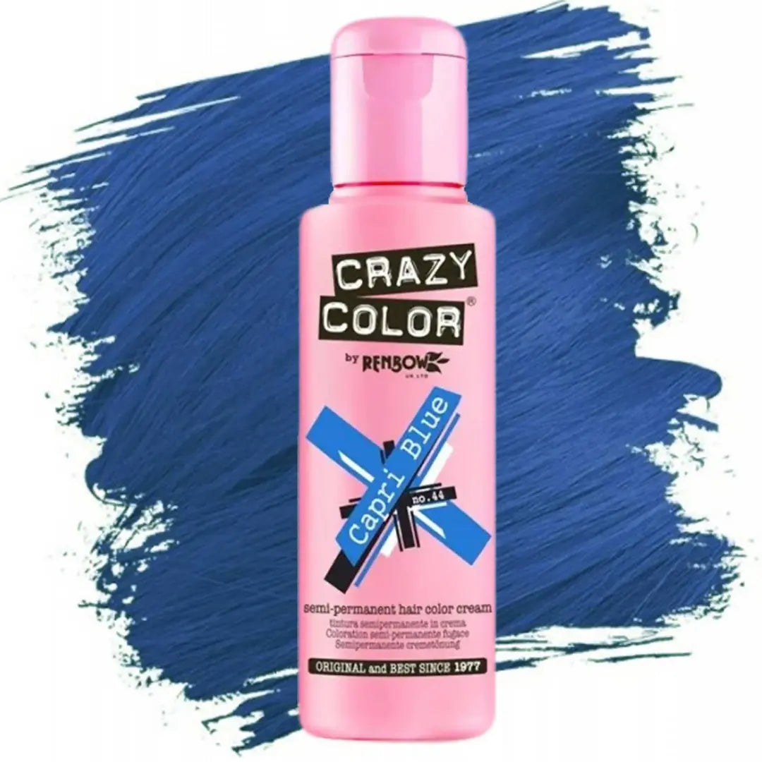 CRAZY COLOR 44 CAPRI BLUE 100ML.