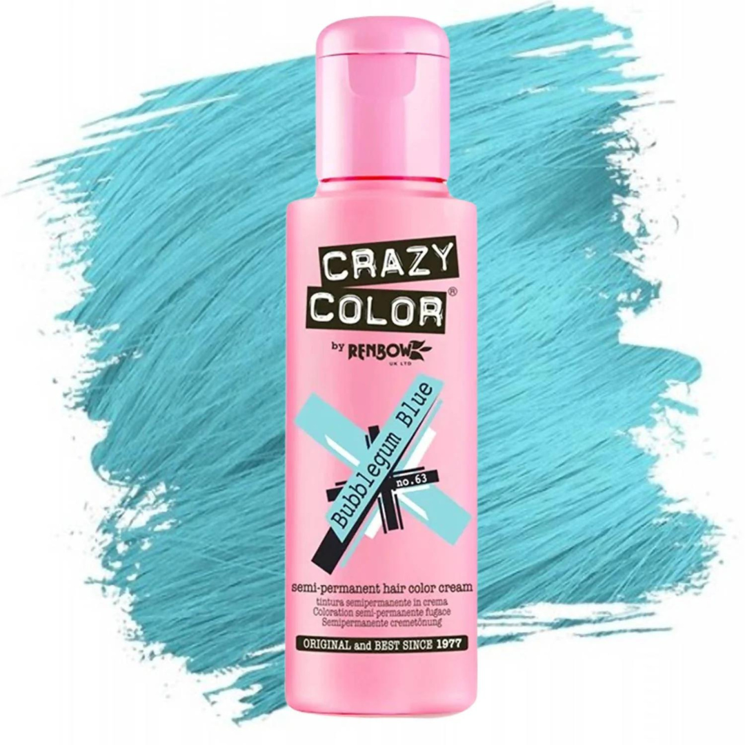 CRAZY COLOR 63 BUBBLEGUM BLUE 100ML