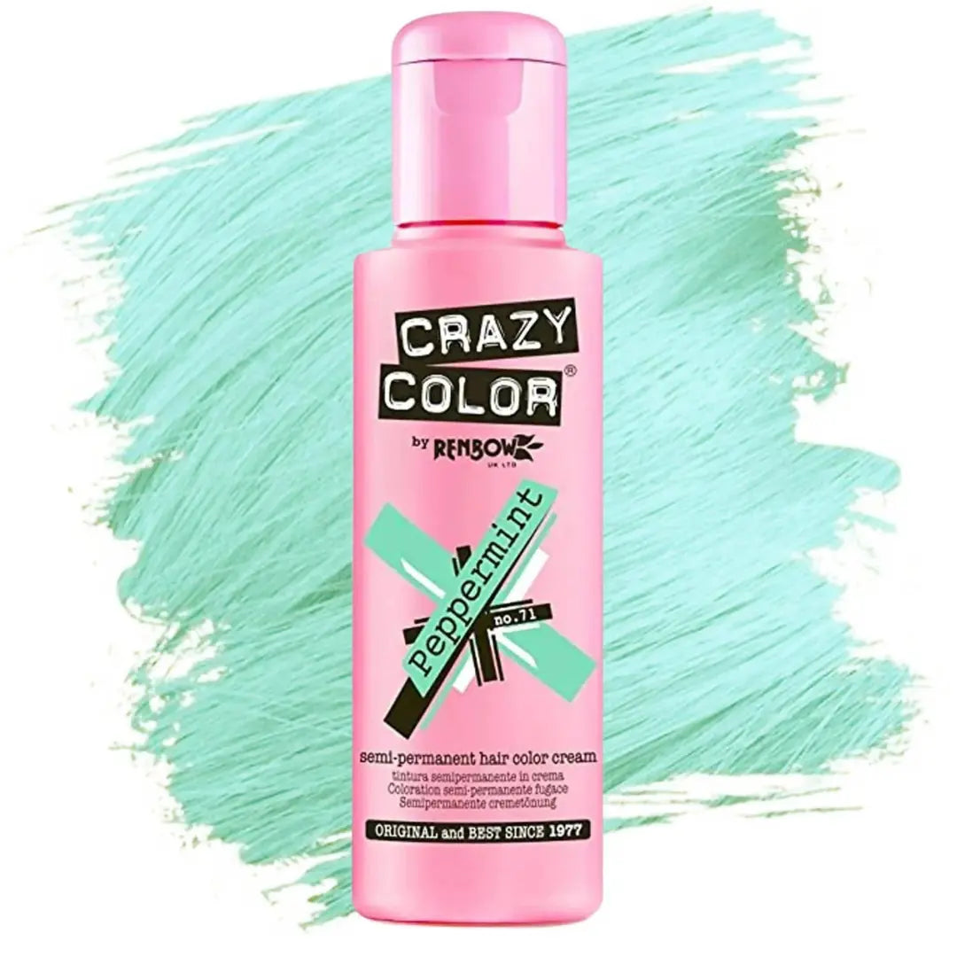 CRAZY COLOR 71 PEPPERMINT 100ML.