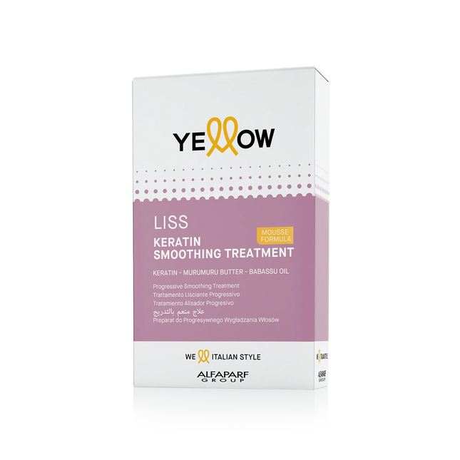 ALFAPARF YELLOW LISS KERATIN SMOOTHIN TREATMENT Sicula Cosmetics SRL