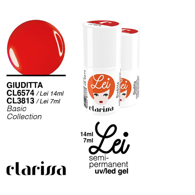 CLARISSA SMALTO SEMIPERMANENTE LEI GIUDITTA 7ML     CL 3813 Sicula Cosmetics SRL