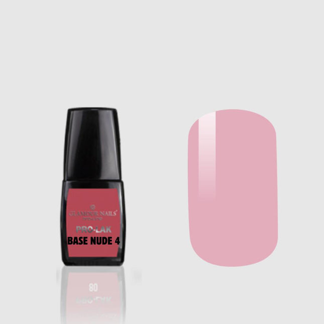 GLAMOUR NAILS PRO LAK SMALTO SEMIPERMANENTE BASE NUDE 4 Sicula Cosmetics SRL