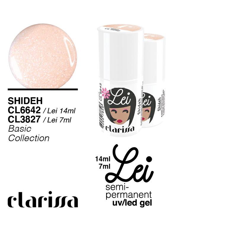 CLARISSA SMALTO SEMIPERMANENTE LEI SHIDE  7ML   CL 3827 Sicula Cosmetics SRL