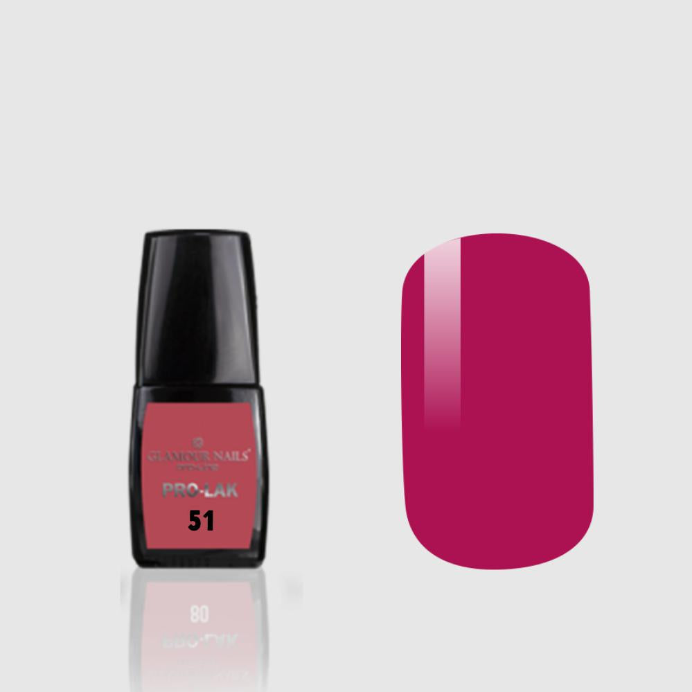 GLAMOUR NAILS PRO LAK SMALTO SEMIPERMANENTE 51 10ML Sicula Cosmetics SRL