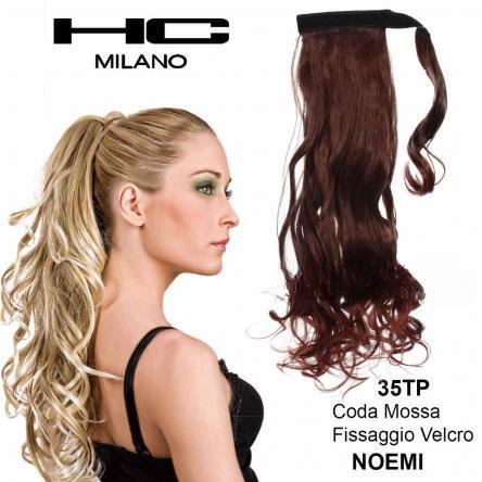 HC MILANO CODA NOEMI FIBRA SINTETICA MOSSA CON VELCRO Sicula Cosmetics SRL