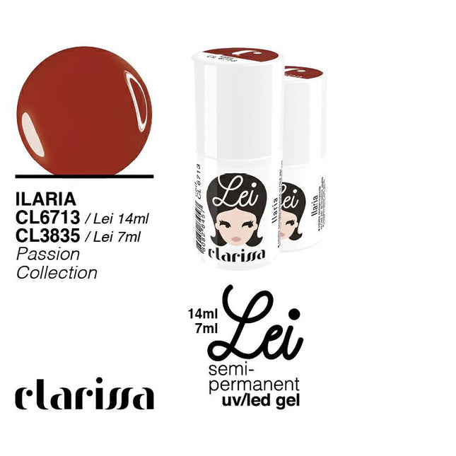 CLARISSA SMALTO SEMIPERMANENTE LEI ILARIA 7ML     CL 3835 Sicula Cosmetics SRL