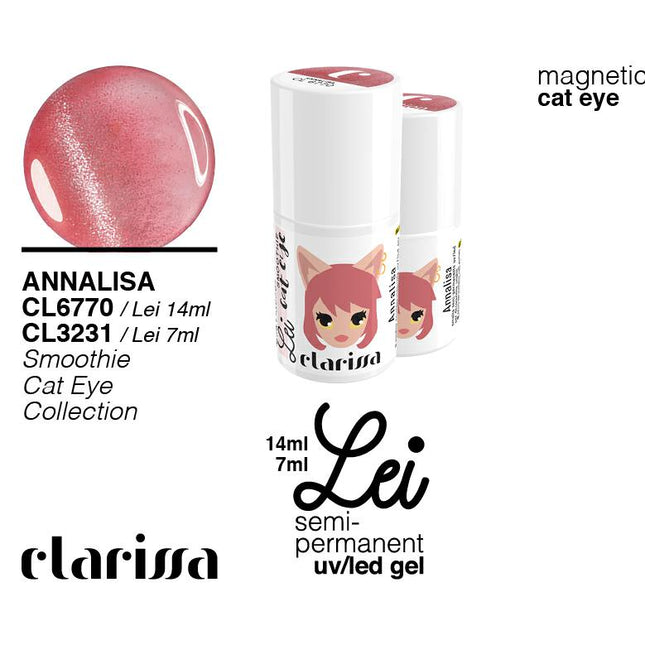 CLARISSA SMALTO SEMIPERMANENTE LEI ANNALISA 7ML     CL 3231 Sicula Cosmetics SRL