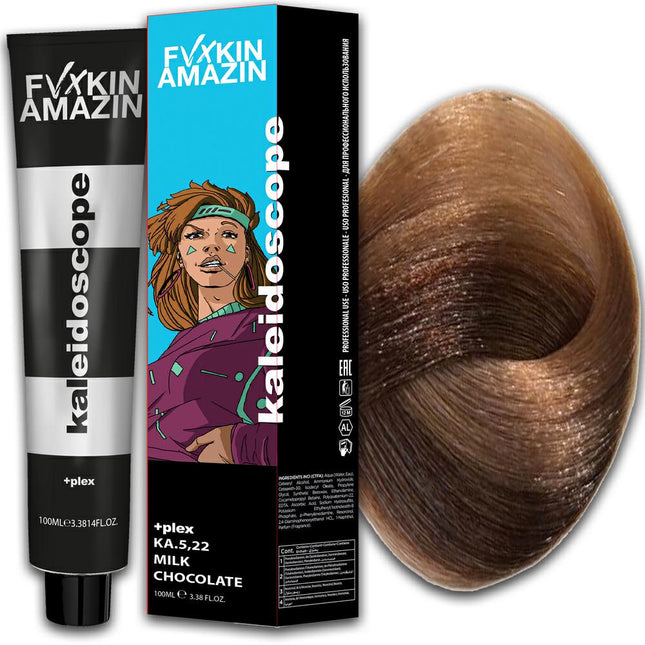 FVXKIN AMAZIN KALEIDOSCOPE MILK CHOCOLATE 100ML Sicula Cosmetics SRL