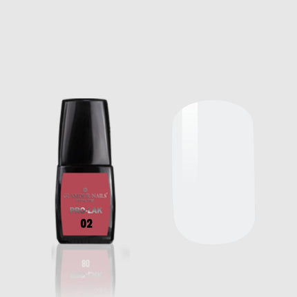 GLAMOUR NAILS PRO LAK SMALTO SEMIPERMANENTE 02 10ML Sicula Cosmetics SRL