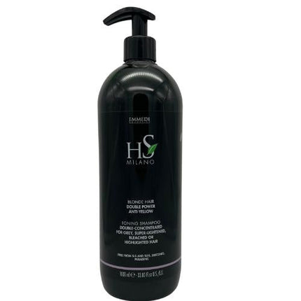 HS MILANO BLONDE HAIR DOUBLE SHAMPOO 1000ML     25004063 Sicula Cosmetics SRL