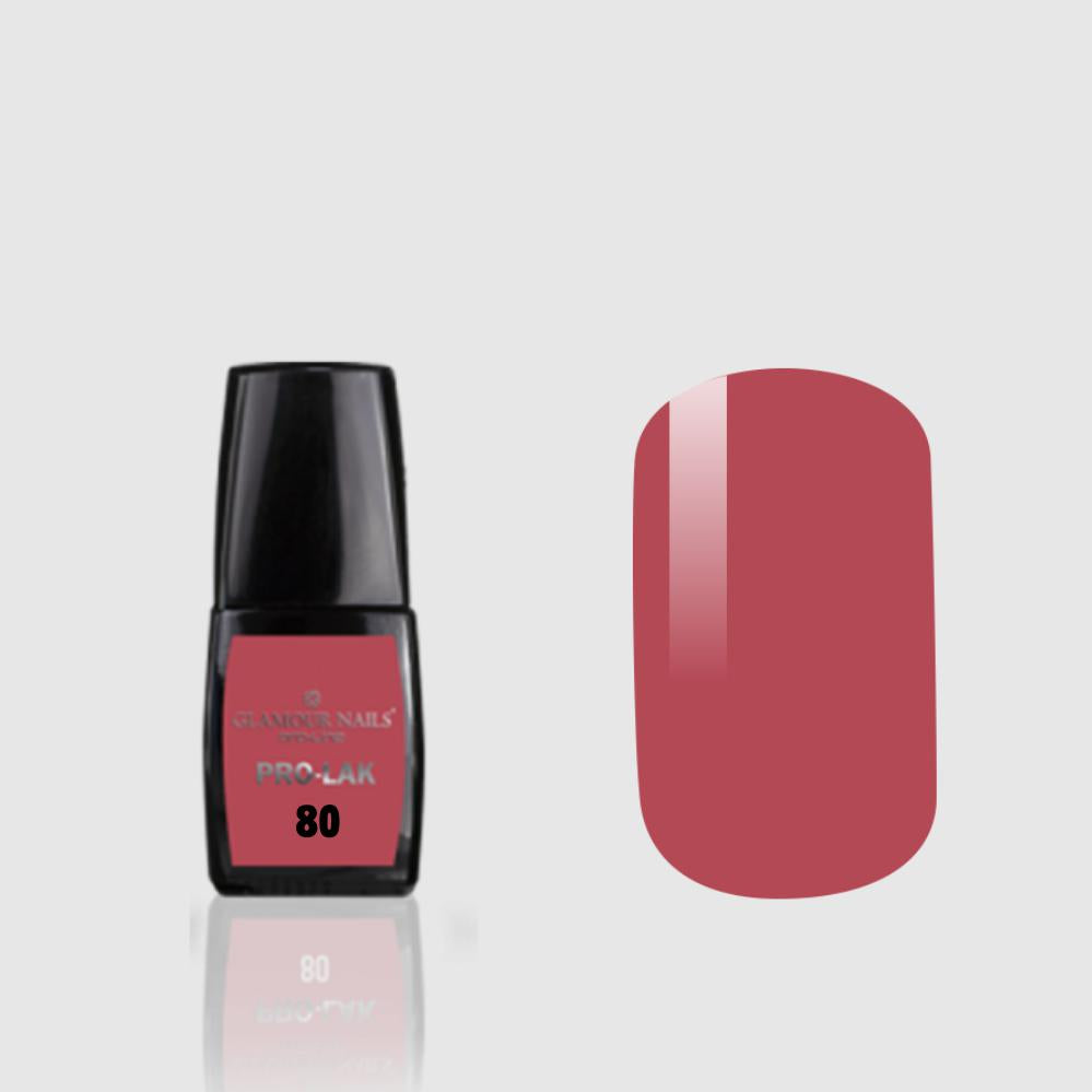 GLAMOUR NAILS PRO LAK SMALTO SEMIPERMANENTE 80 10ML Sicula Cosmetics SRL