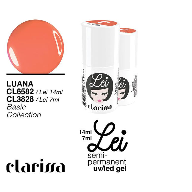CLARISSA SMALTO SEMIPERMANENTE LEI LUANA 7ML     CL 3828 Sicula Cosmetics SRL