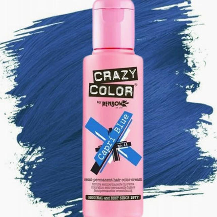 CRAZY COLOR 44 CAPRI BLUE 100ML Sicula Cosmetics SRL