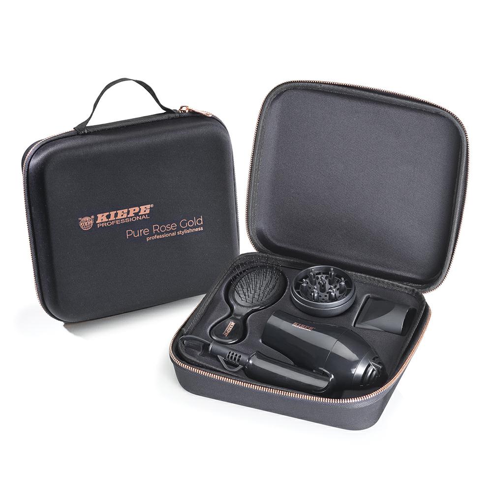 KIEPE PURE ROSEGOLD SET ASCIUGACAPELLI DA VIAGGIO    8330 Sicula Cosmetics SRL
