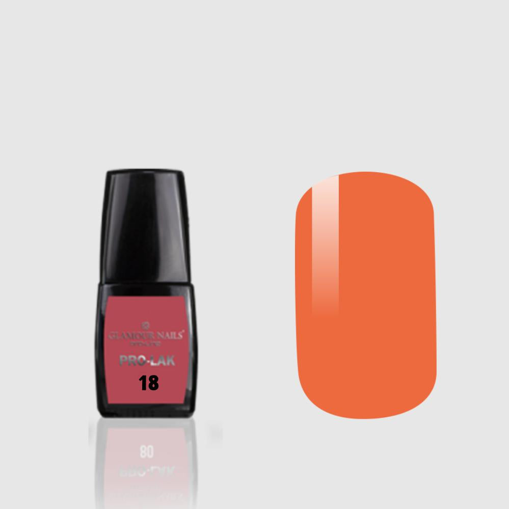 GLAMOUR NAILS PRO LAK SMALTO SEMIPERMANENTE 18 10ML Sicula Cosmetics SRL