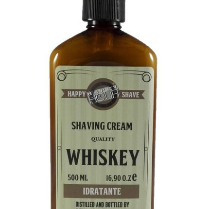 WHISKEY HAPPY HOUR SHAVING CREAM IDRATANTE 500ML Sicula Cosmetics SRL