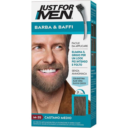 JUST FOR MEN BARBA E BAFFI CASTANO MEDIO Sicula Cosmetics SRL
