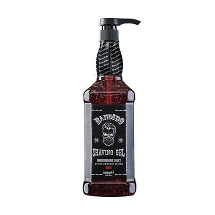 BANDIDO SHAVING GEL RED 1000ML Sicula Cosmetics SRL
